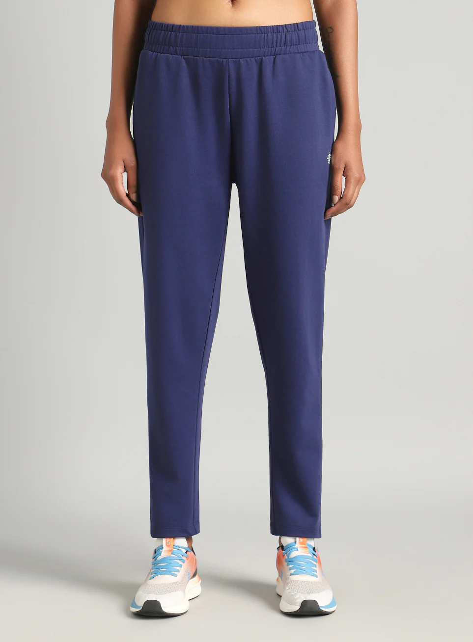 Women's Blue Move Easy Training Trackpants - Image 4