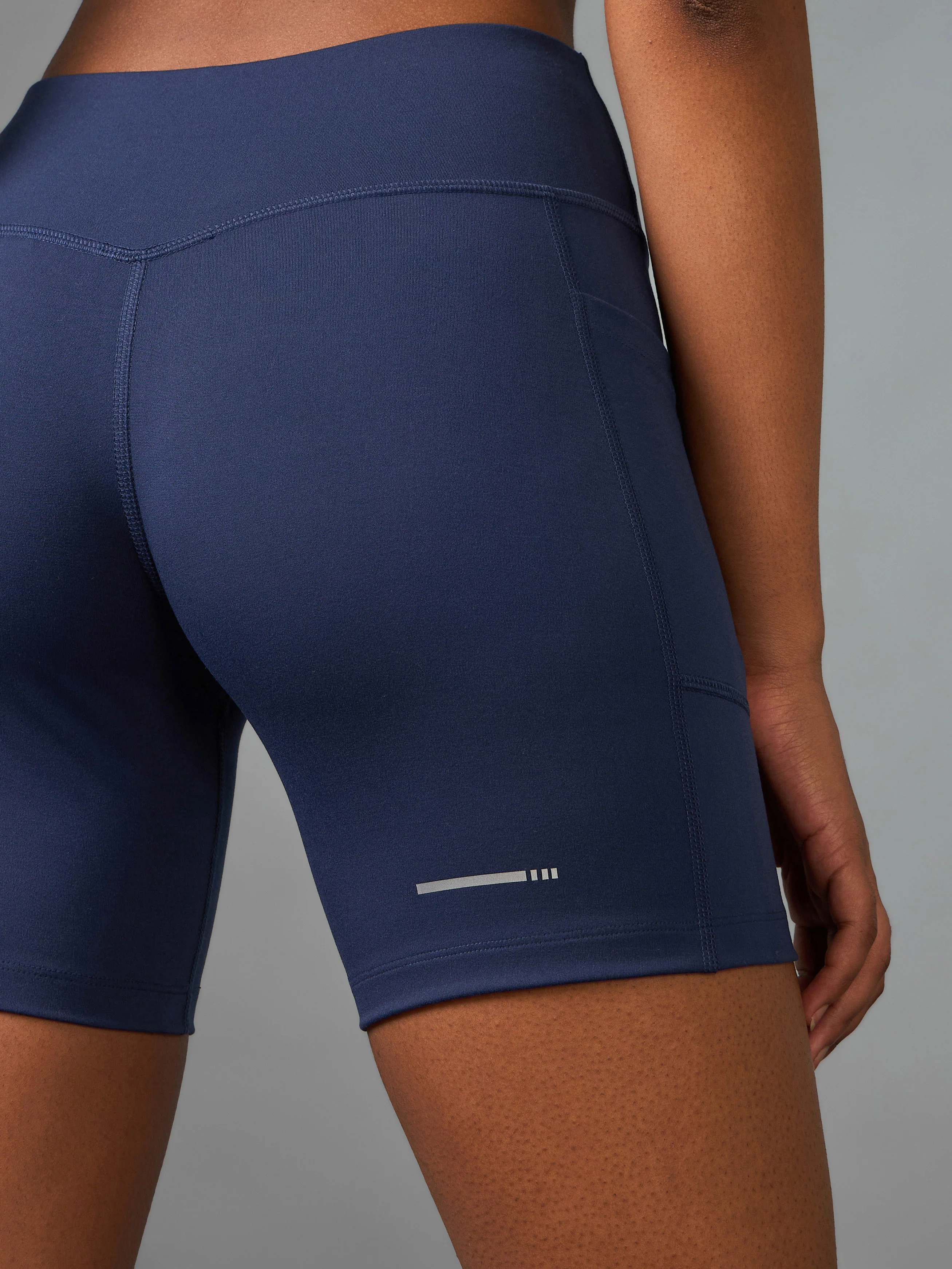 Women's Blue Multi Sports Cycling COMFLex Shorts - Image 11