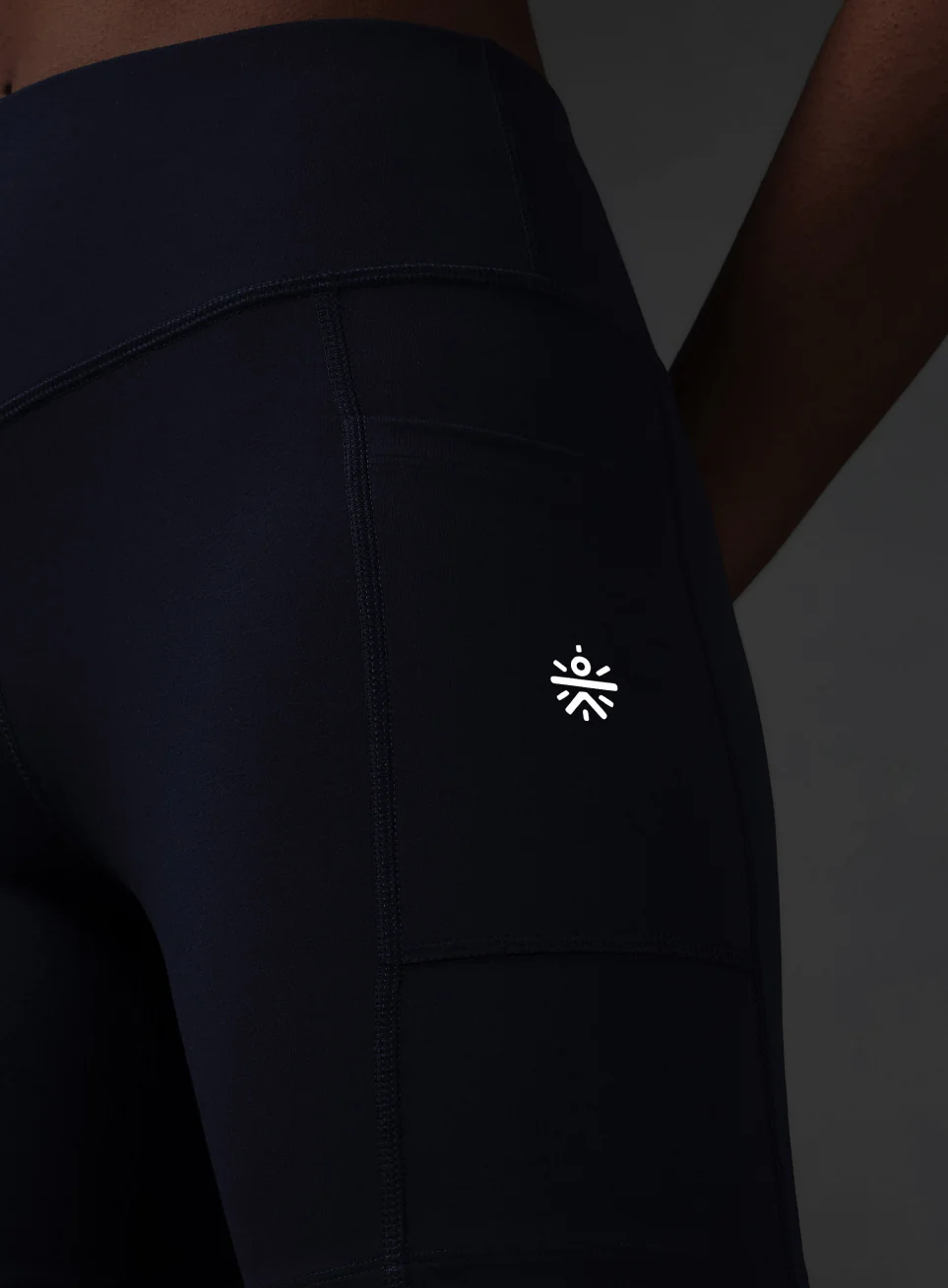 Women's Blue Multi Sports Cycling COMFLex Shorts - Image 8