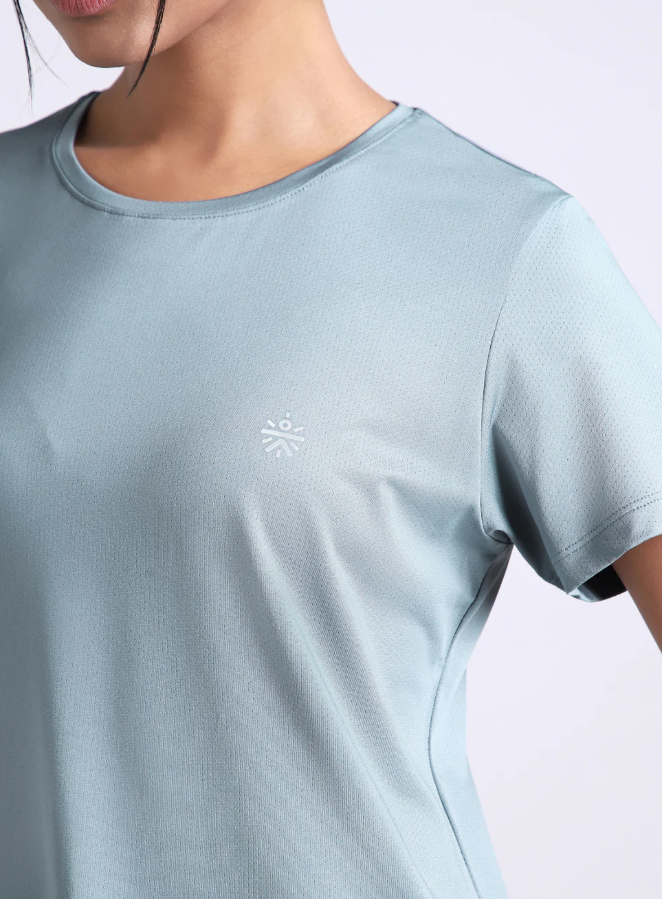 Women's Blue Must Have Workout T-shirt - Image 7