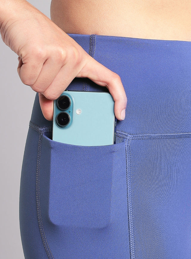Women's Blue Pace Pro COMFlex Tights - Image 7