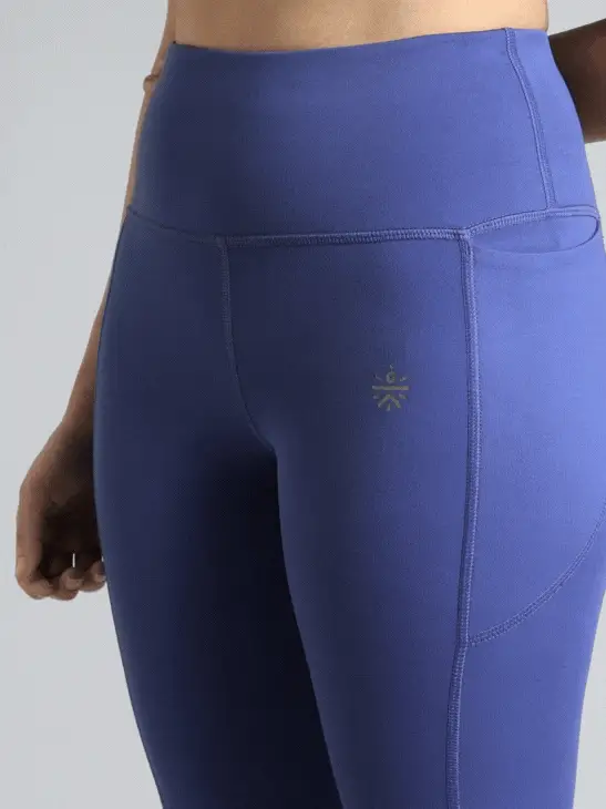 Women's Blue Pace Pro COMFlex Tights - Image 8