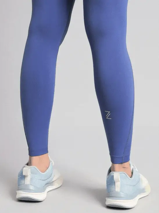 Women's Blue Pace Pro COMFlex Tights - Image 9