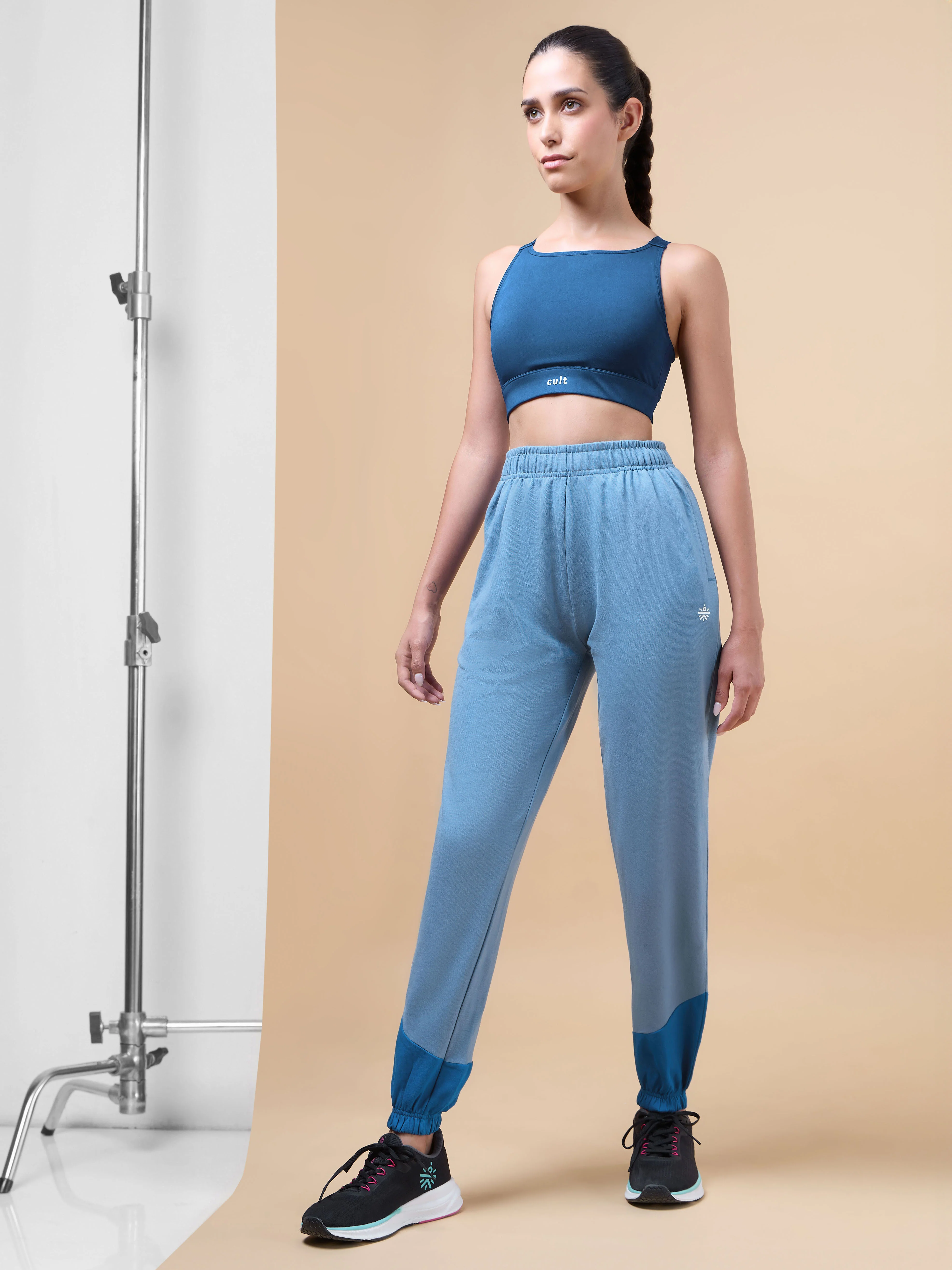 Women's Blue Play in Leisure Joggers - Image 2