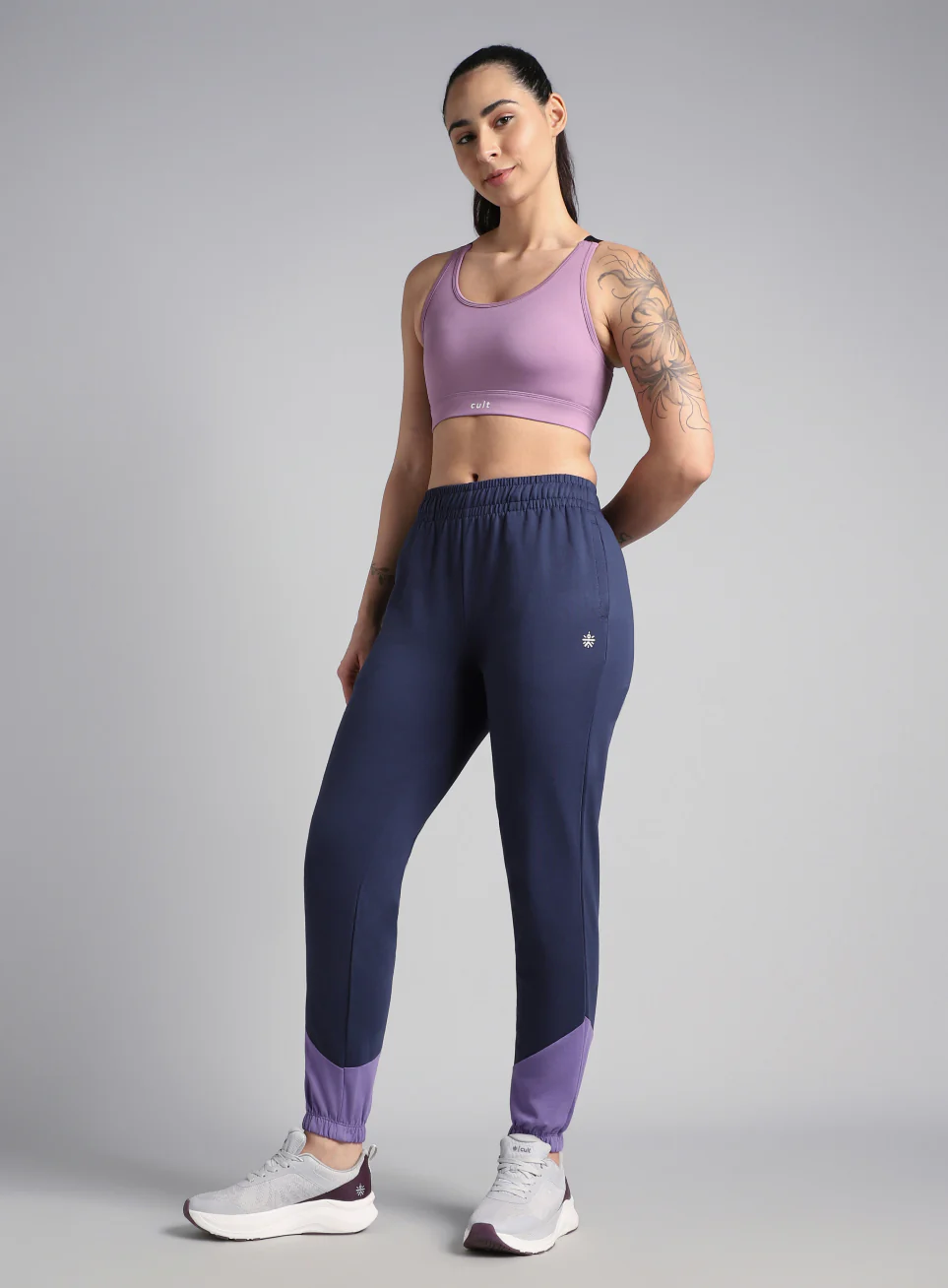 Women's Blue Play in Leisure Joggers - Image 2
