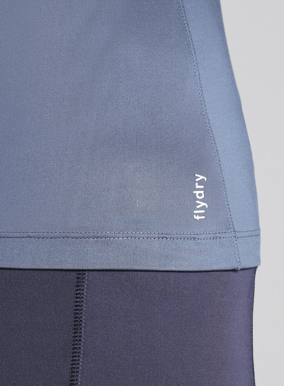 Women's Blue Power Full Sleeve Compression T-shirt - Image 9