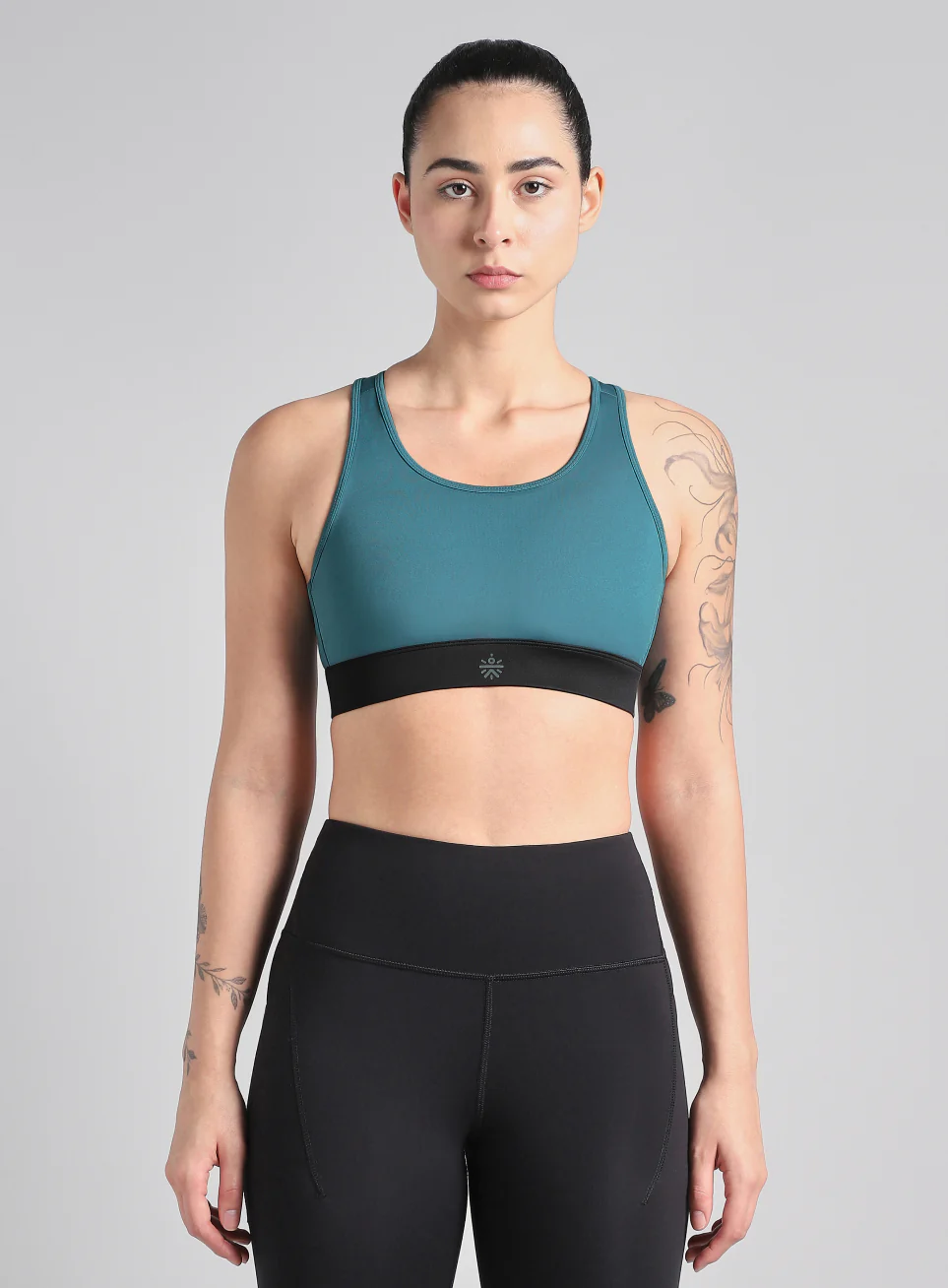 Women's Blue Run Forward High Support Bra - Image 4