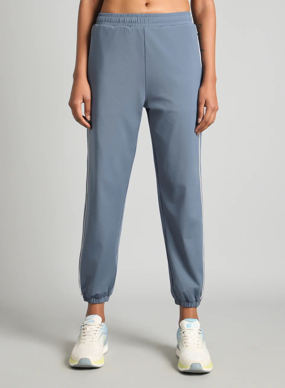 Women's Blue Running Pro Joggers - Image 4