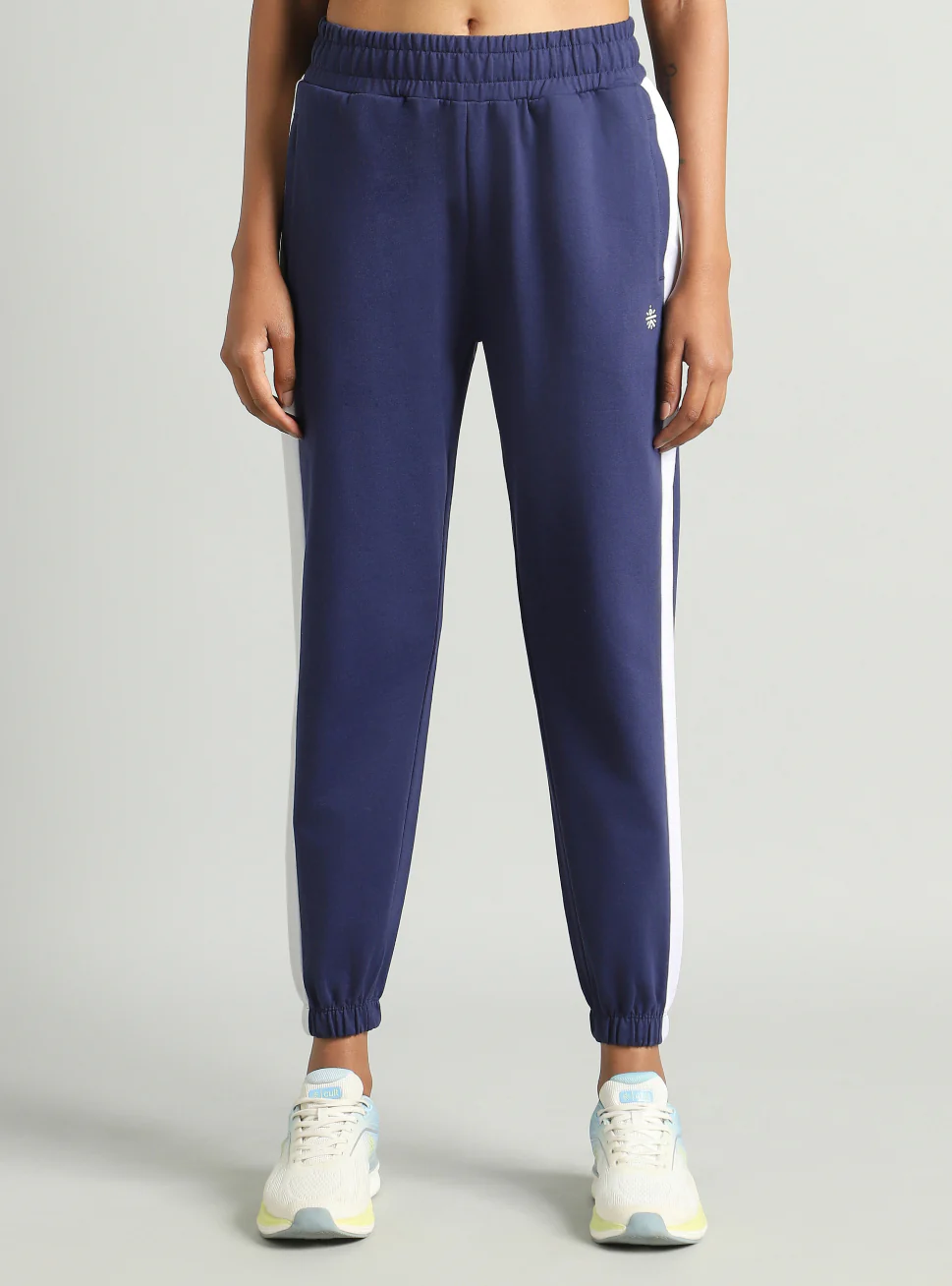 Women's Blue Sculpt Training Joggers - Image 4