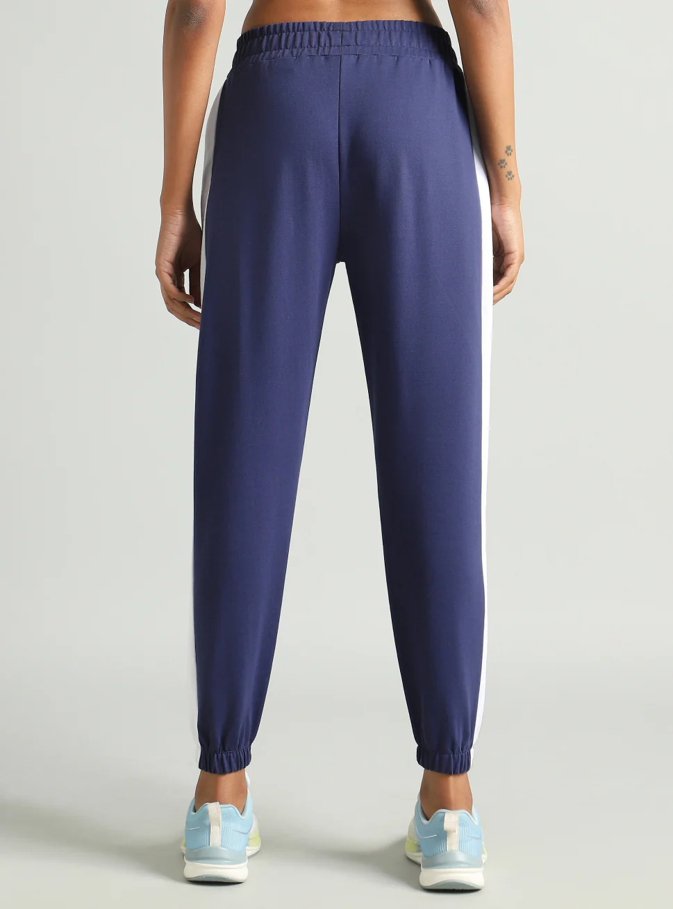 Women's Blue Sculpt Training Joggers - Image 6