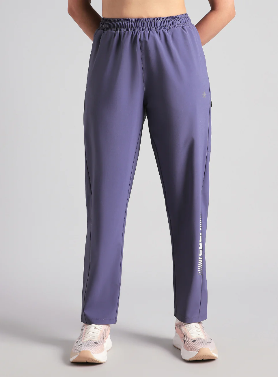 Women's Blue Speed Flex Trackpants - Image 4