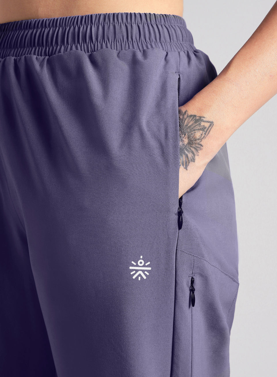 Women's Blue Speed Flex Trackpants - Image 7