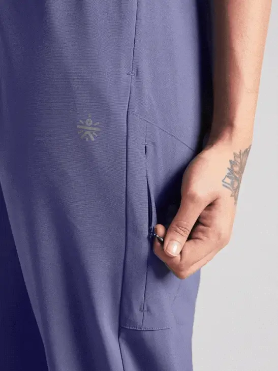 Women's Blue Speed Flex Trackpants - Image 9
