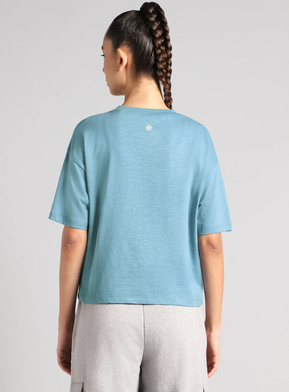 Women's Blue Sports Club T-shirt - Image 6