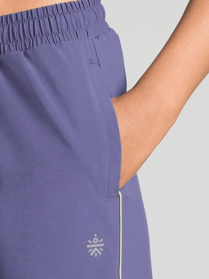 Women's Blue Sprint Trackpants - Image 7