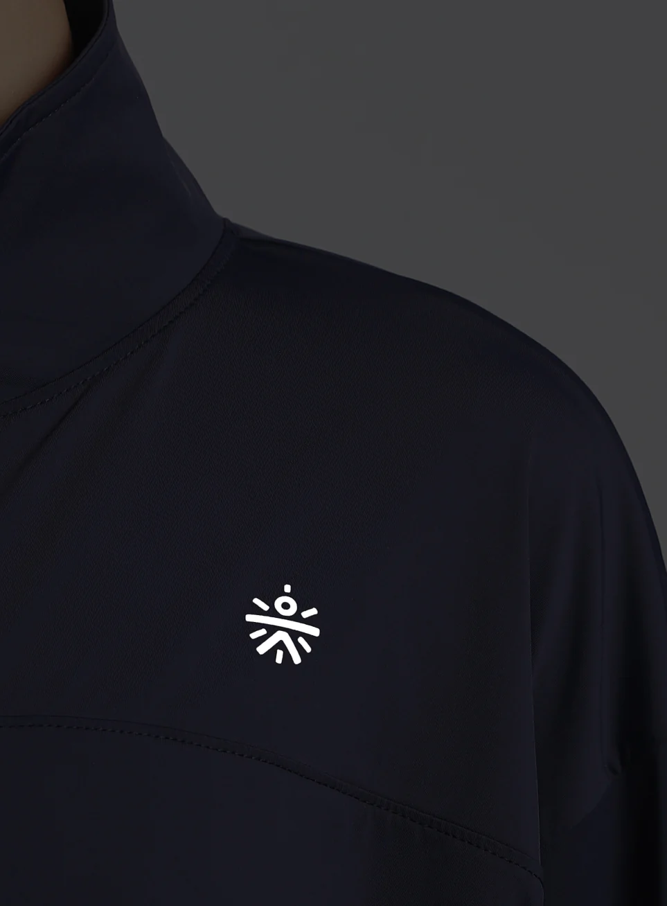 Women's Blue Supreme Soft Ultra Light Running Jacket - Image 10