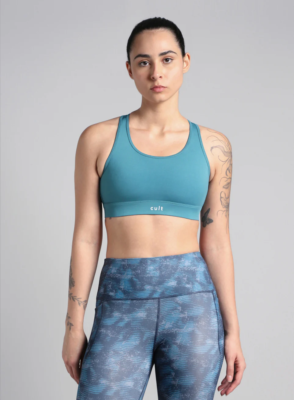 Women's Blue Training Champion Bra - Image 4