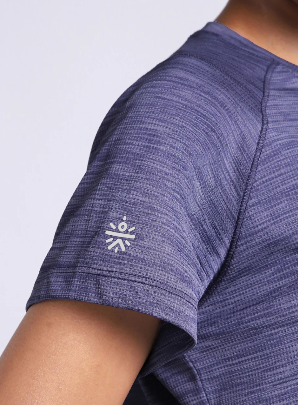 Women's Blue Training Elevate Sculpt T-shirt - Image 8