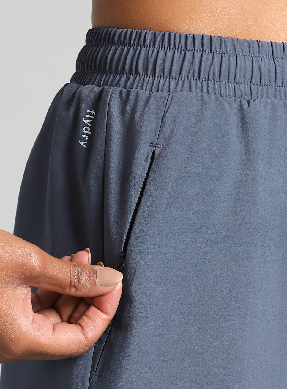 Women's Blue Training Sculpt Trackpants - Image 7