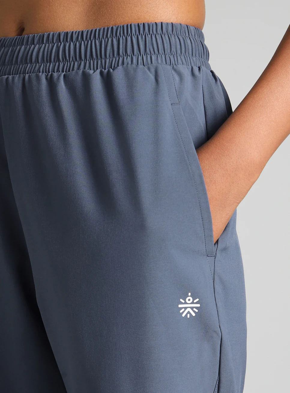 Women's Blue Training Sculpt Trackpants - Image 8