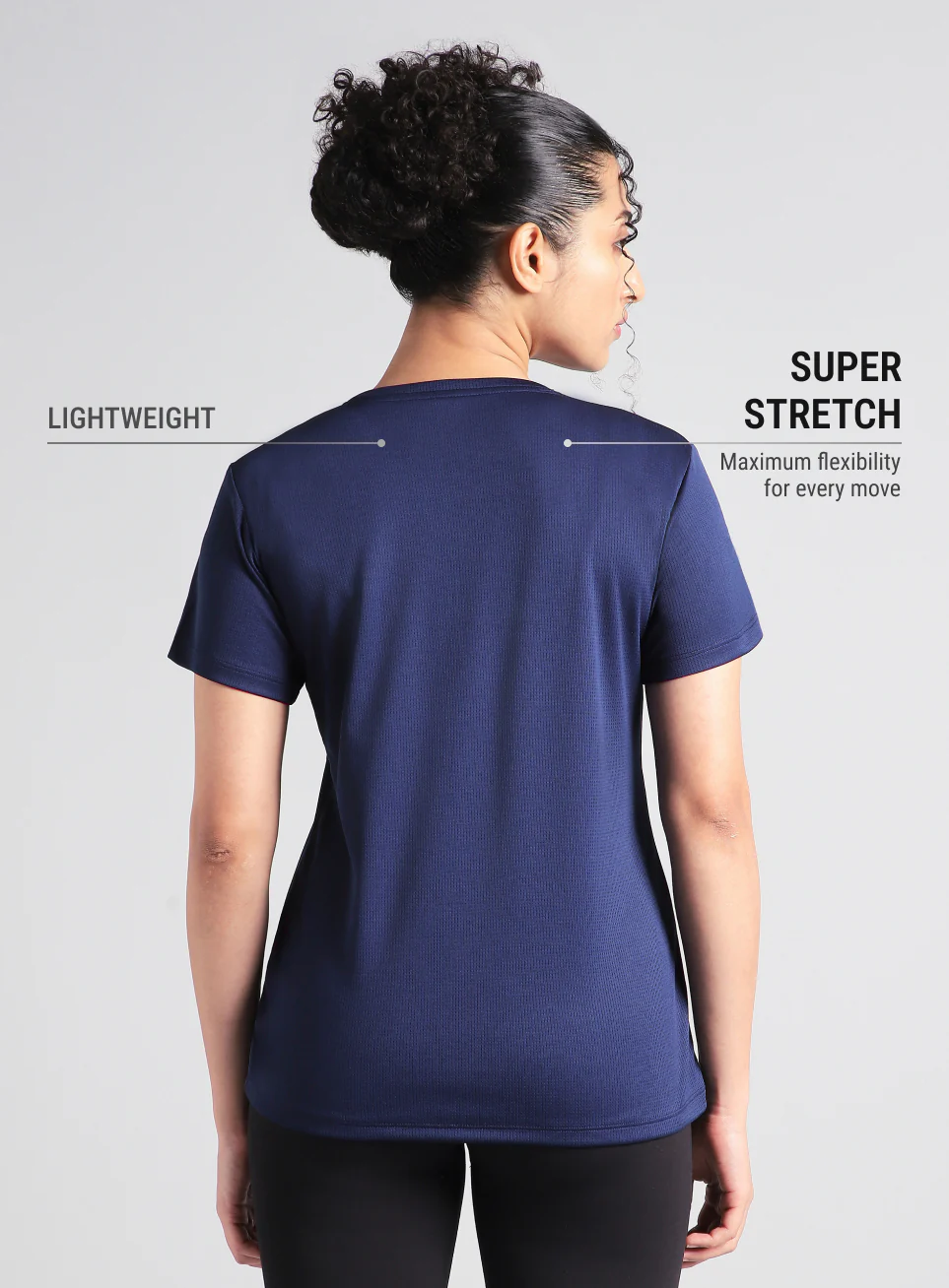 Women's Blue Ultimate Training T-shirt - Image 6