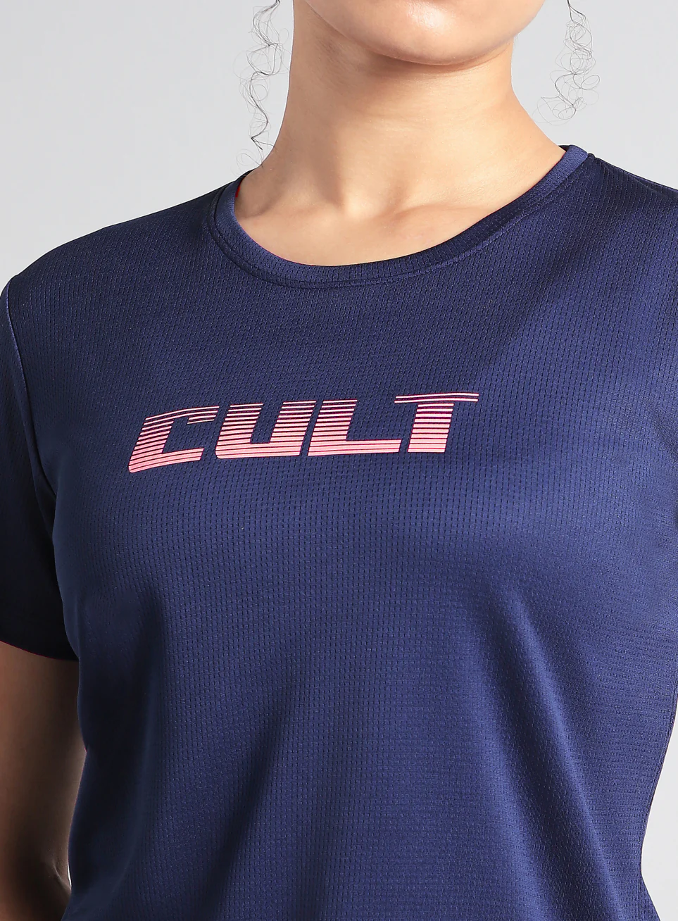 Women's Blue Ultimate Training T-shirt - Image 7