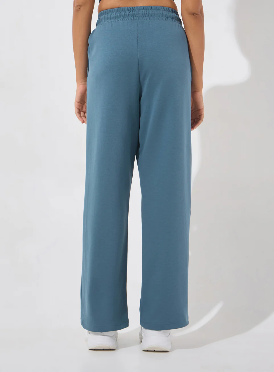 Women's Blue Ultra Luxe Classic Trackpants - Image 6