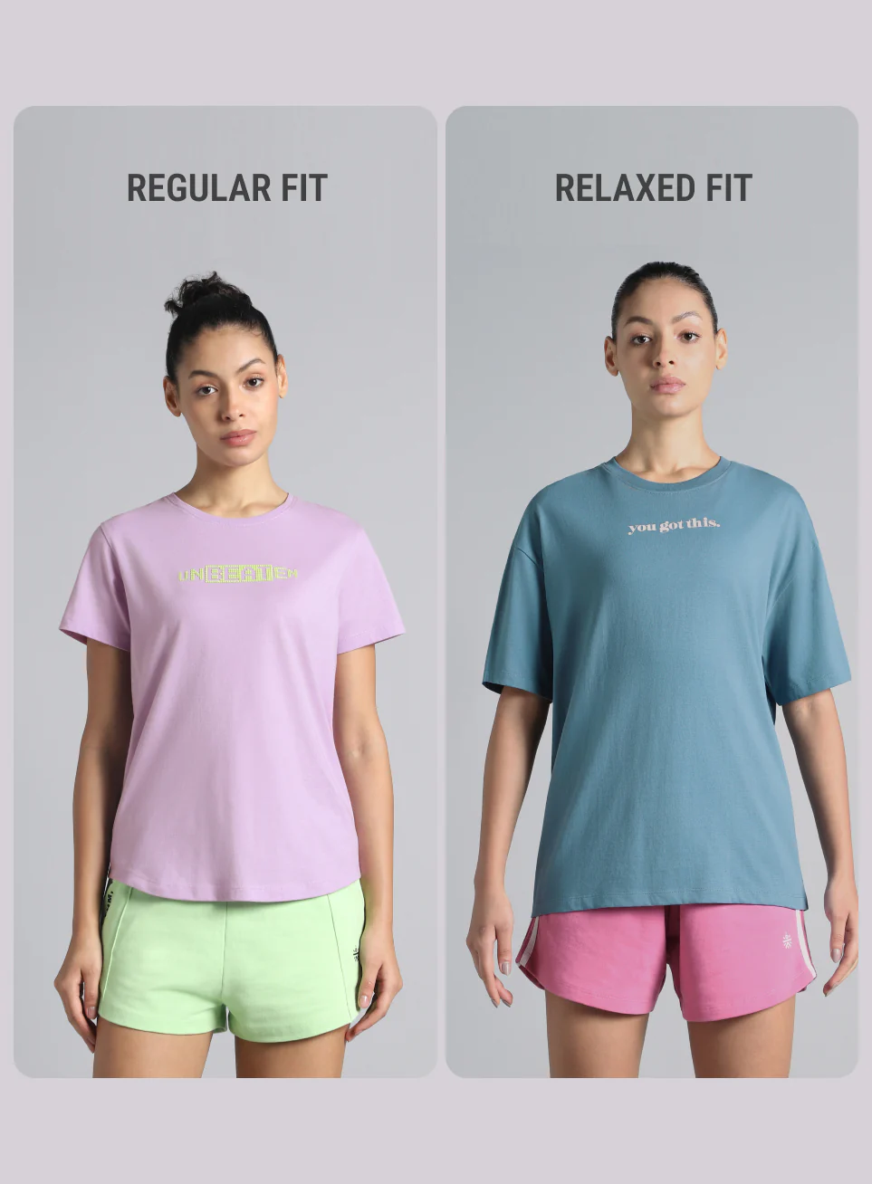 Women's Blue You Got This Puff Print Peach Oversized T-shirt - Image 9