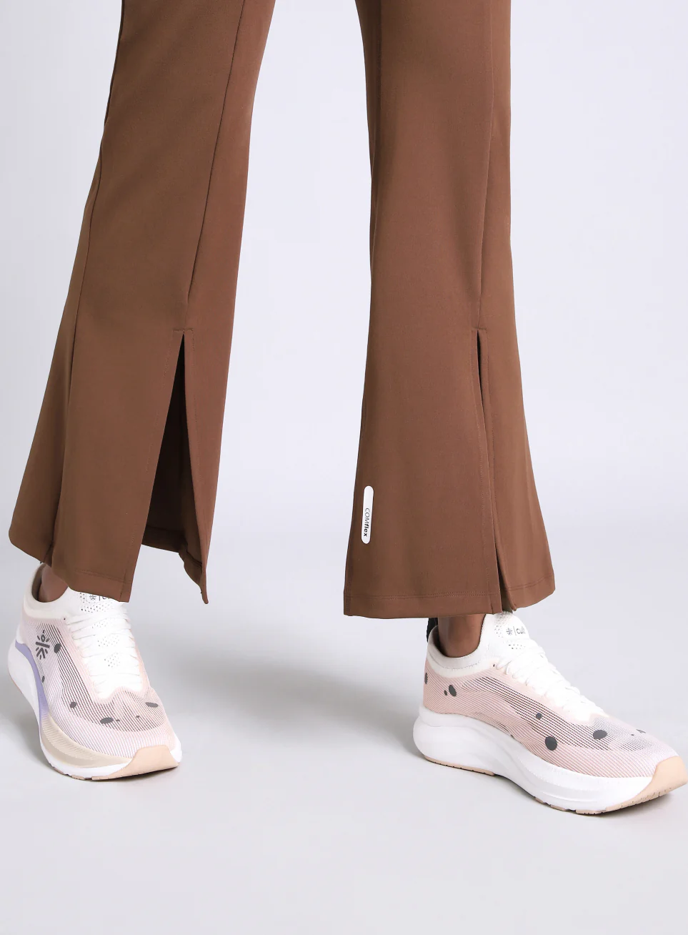 Women's Brown All Format Training COMFlex Flare Pants - Image 7