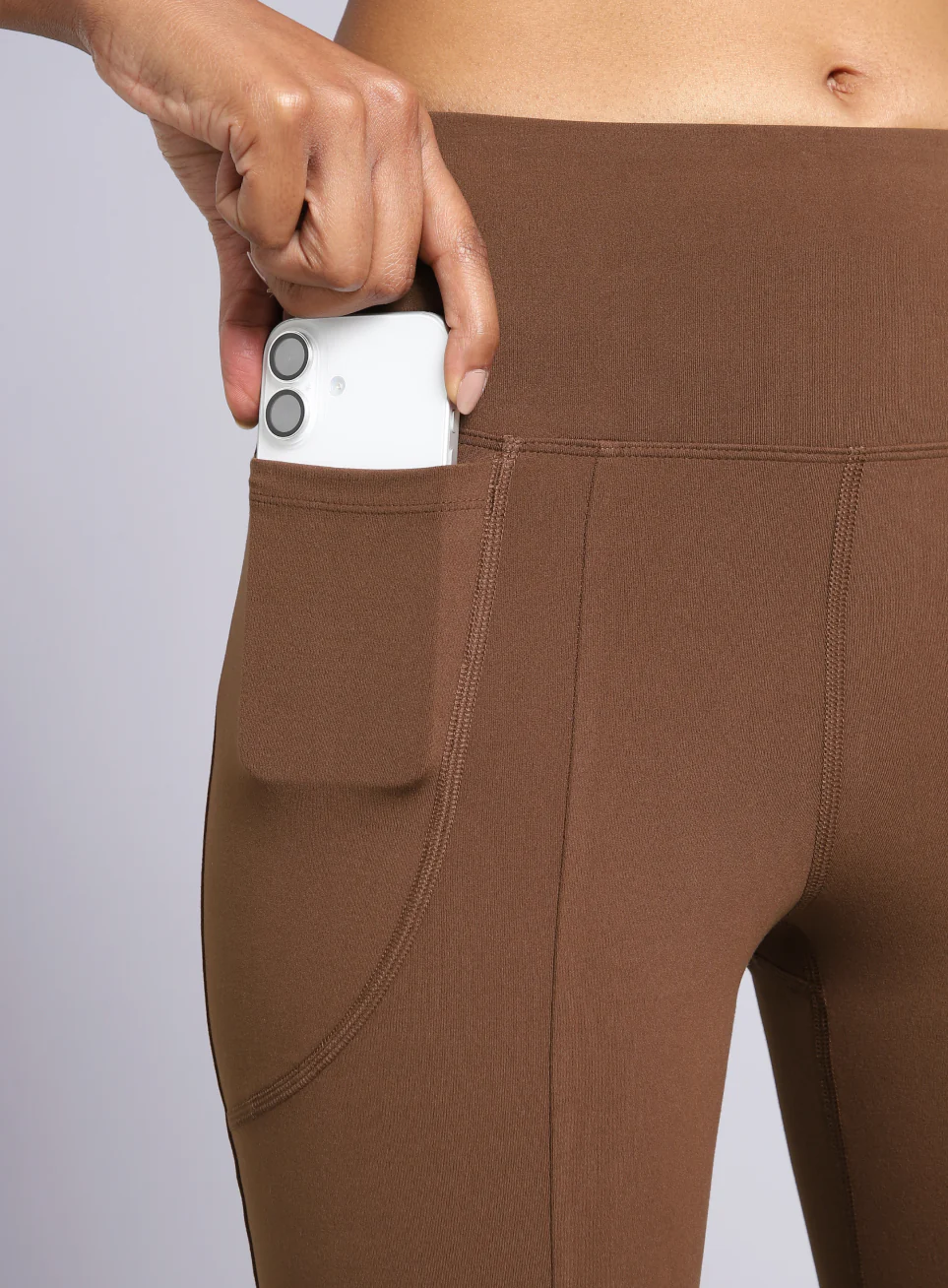Women's Brown All Format Training COMFlex Flare Pants - Image 8