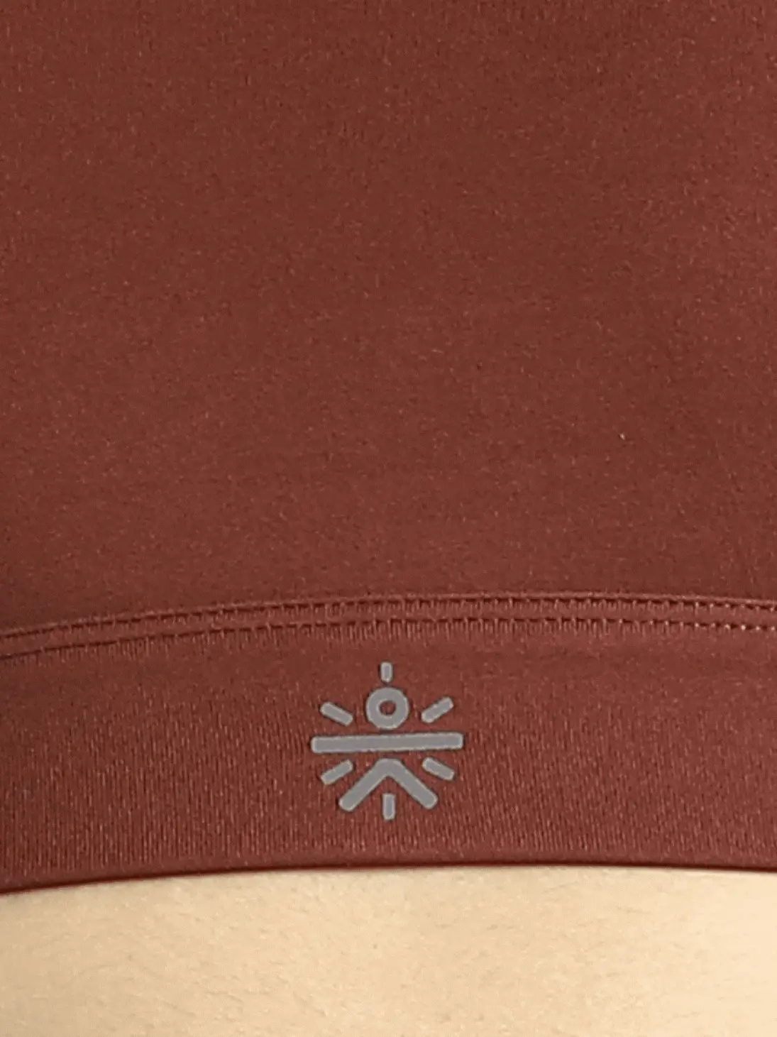 Women's Brown High Impact Running Bra - Image 9