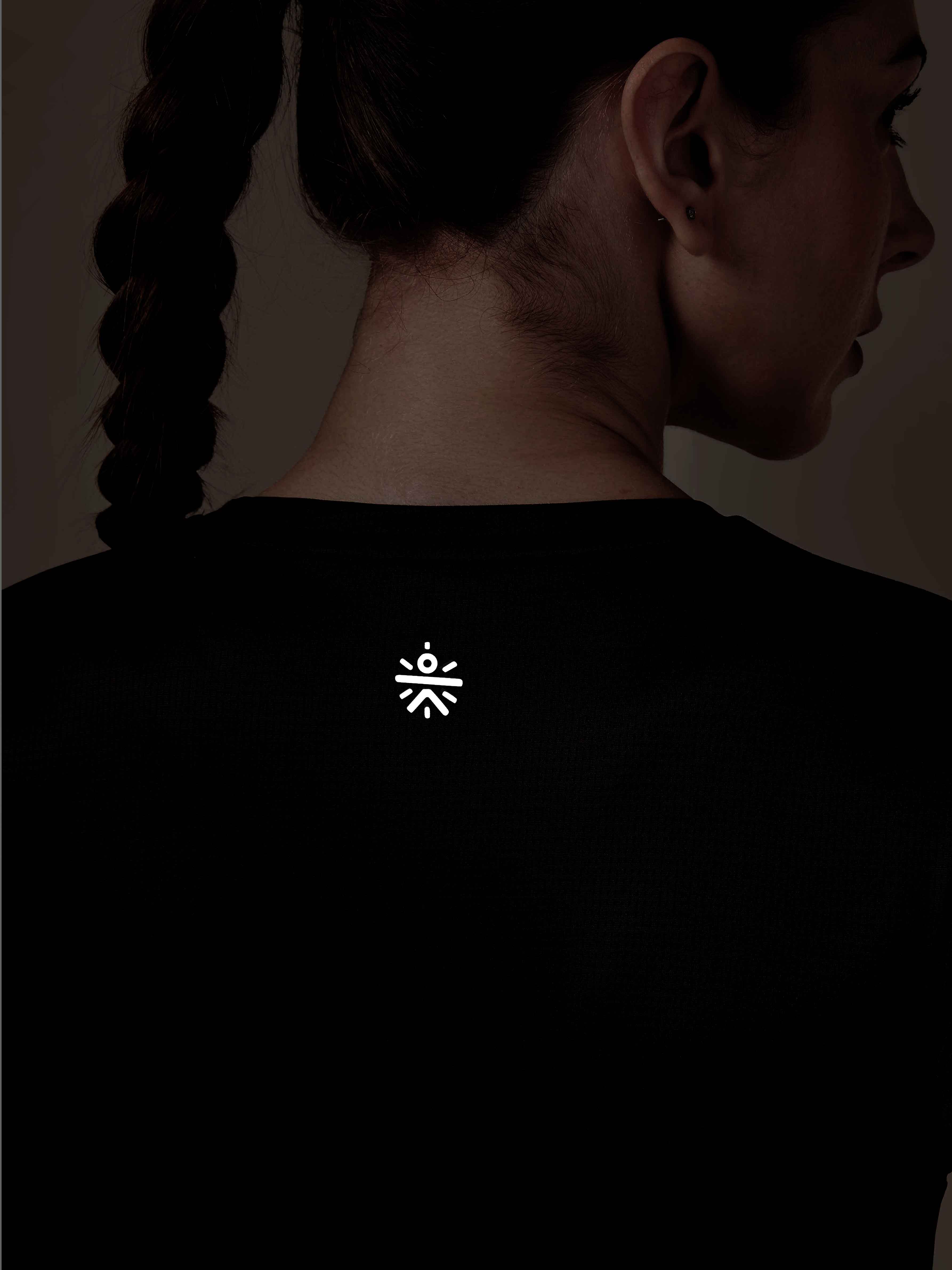 Women's Brown Performance T-shirt - Image 6