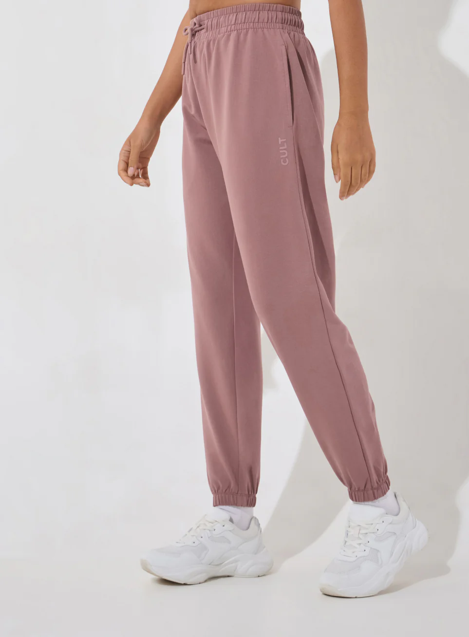 Women's Brown Soft Form Classic Joggers - Image 5
