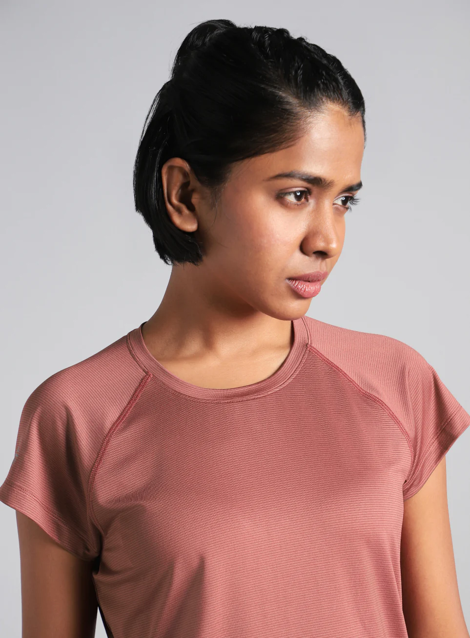 Women's Brown Spirit Run T-shirt - Image 7