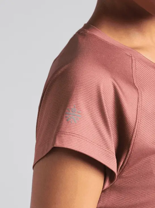 Women's Brown Spirit Run T-shirt - Image 8