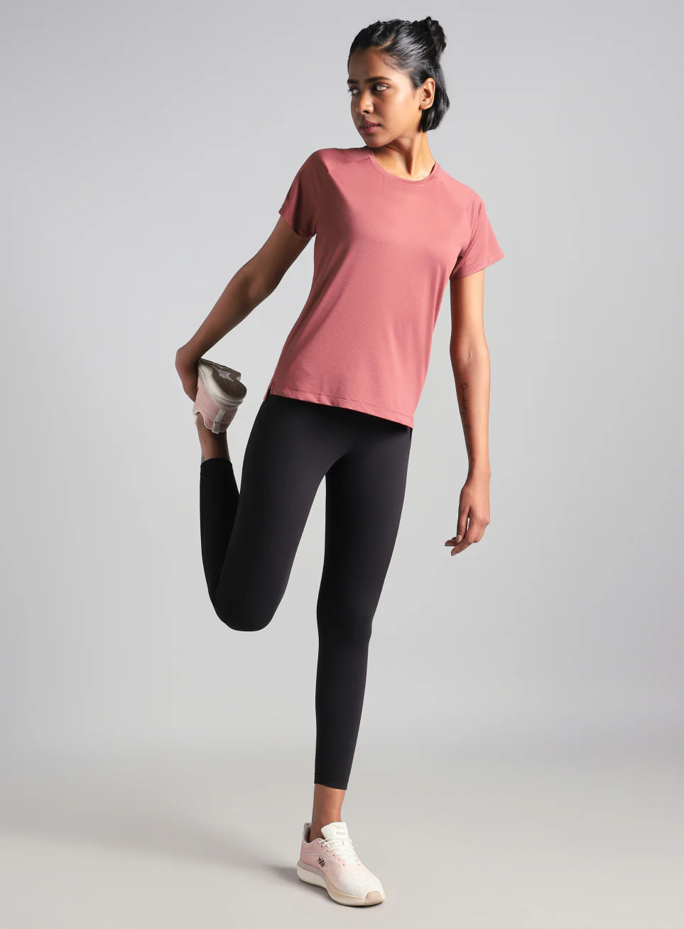 Women's Brown Swift Runner Tee - Image 3