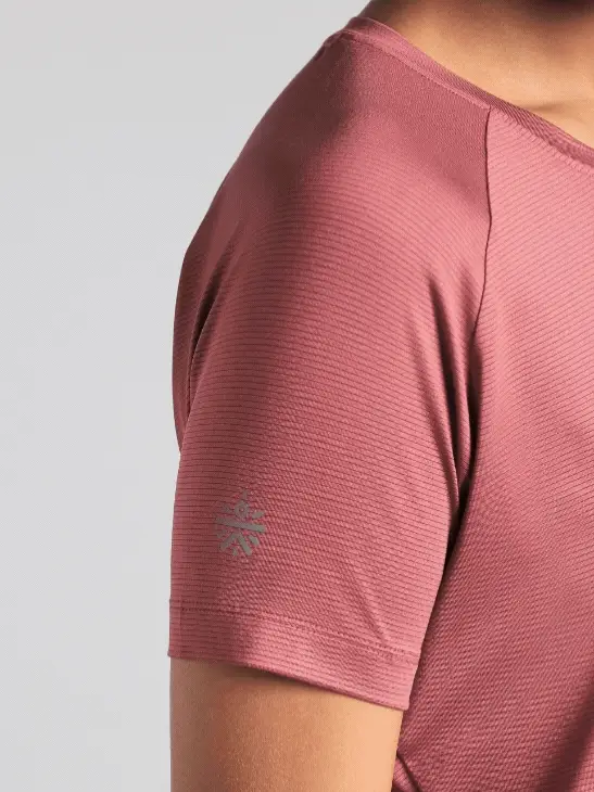Women's Brown Swift Runner Tee - Image 7