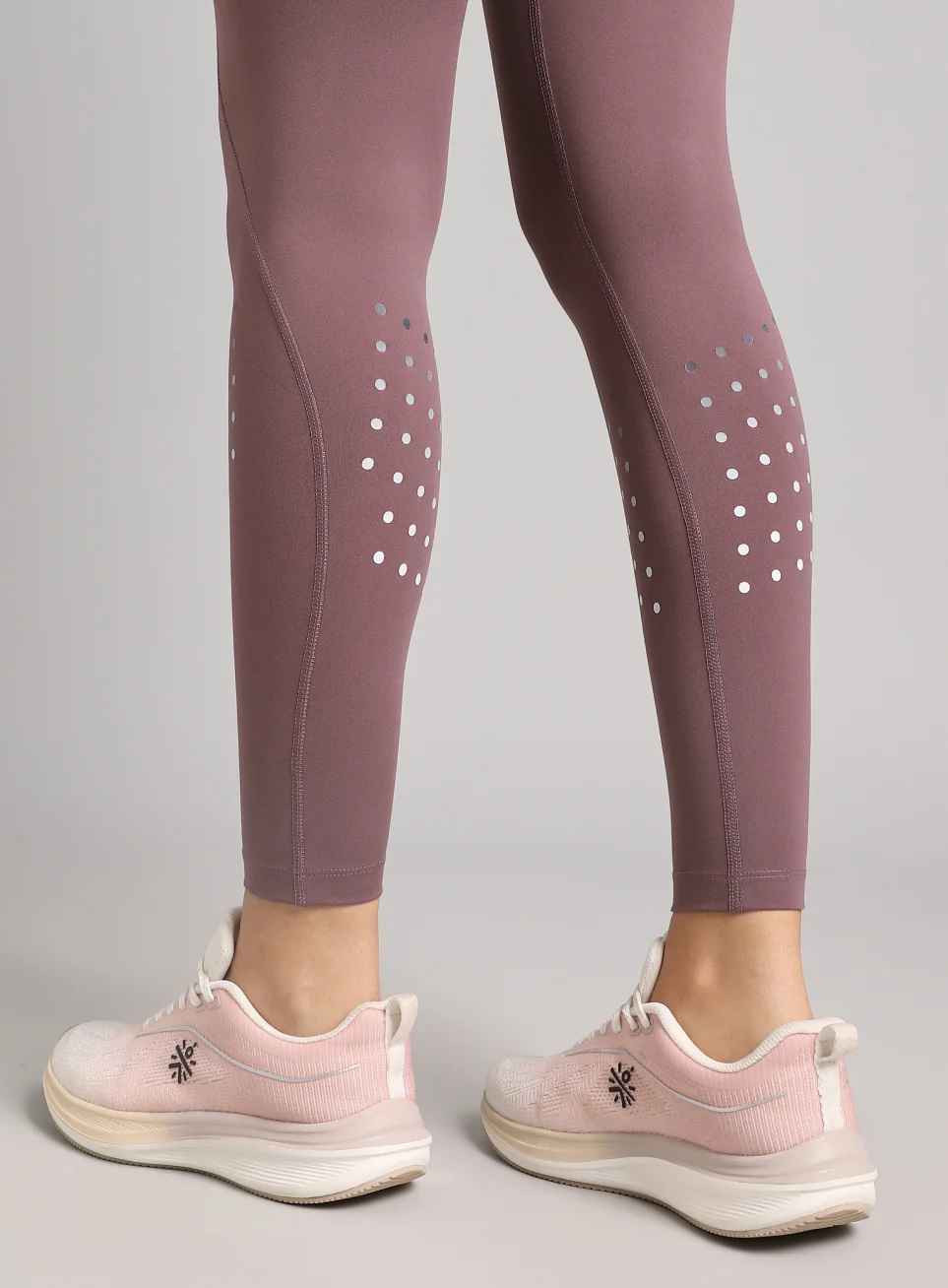 Women's Brown Ultimate Run COMFlex Tights - Image 10