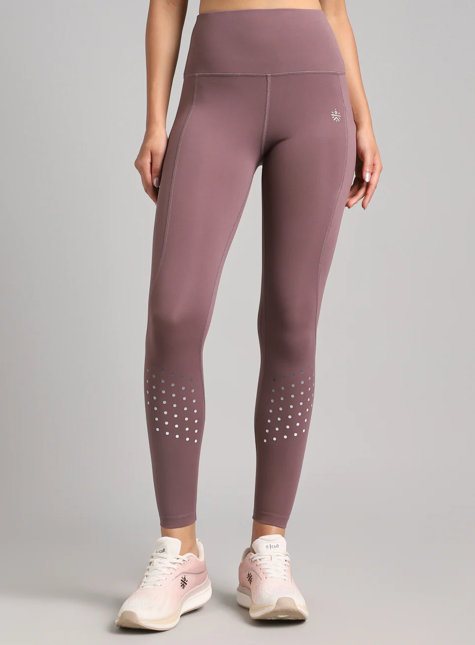 Women's Brown Ultimate Run COMFlex Tights - Image 4