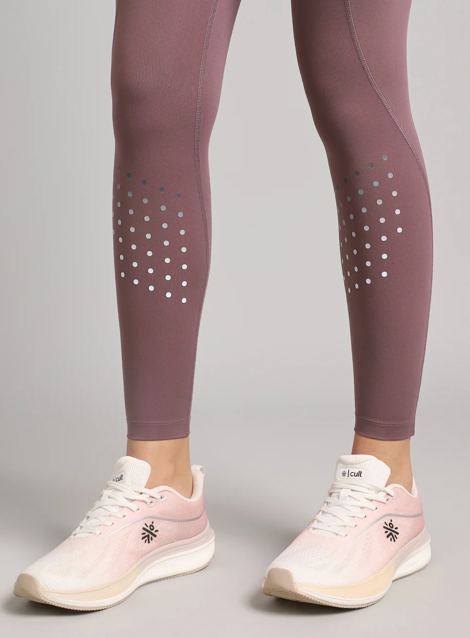 Women's Brown Ultimate Run COMFlex Tights - Image 9