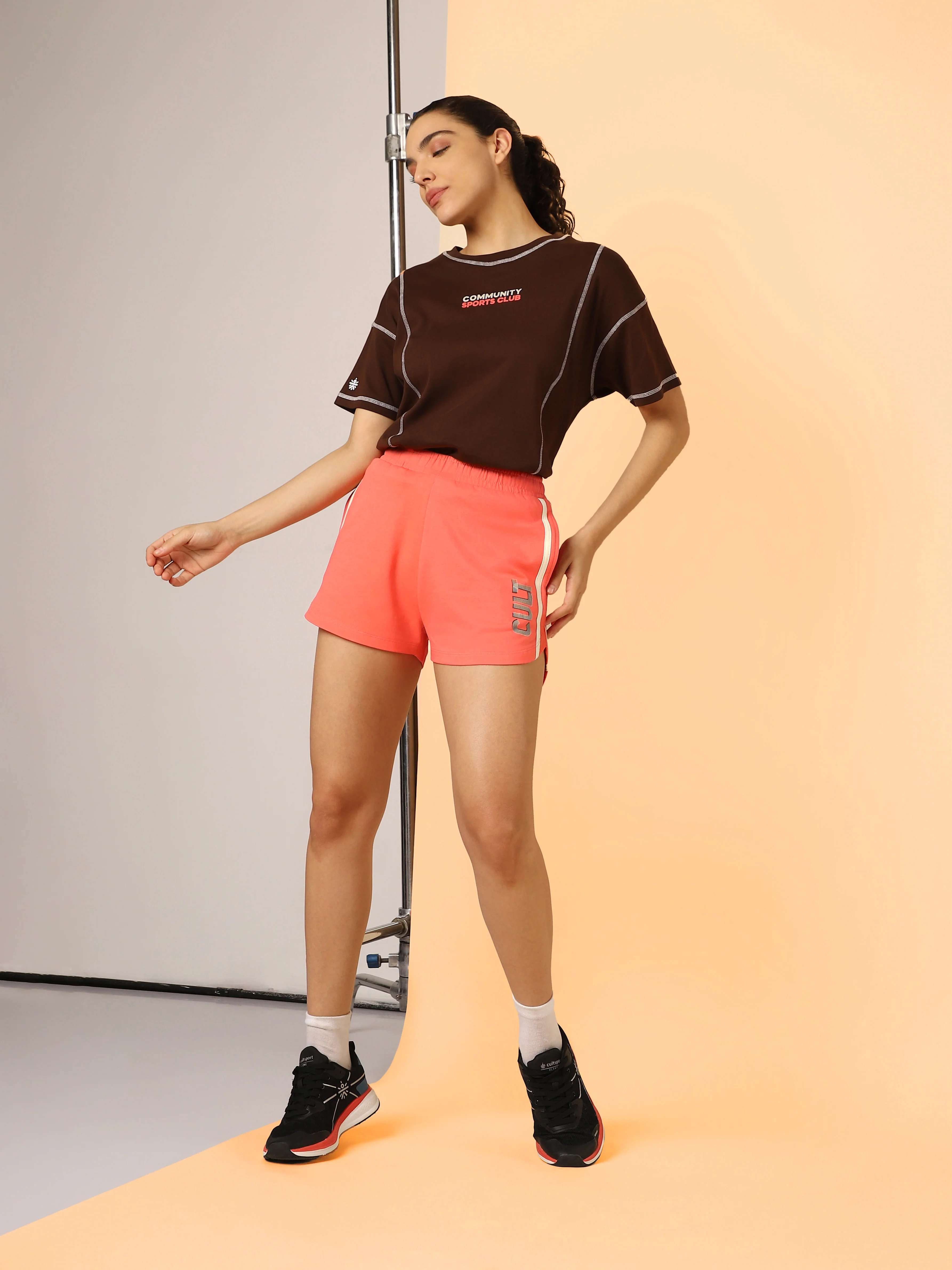 Women's Coral Club Brand Carrier Shorts - Image 2