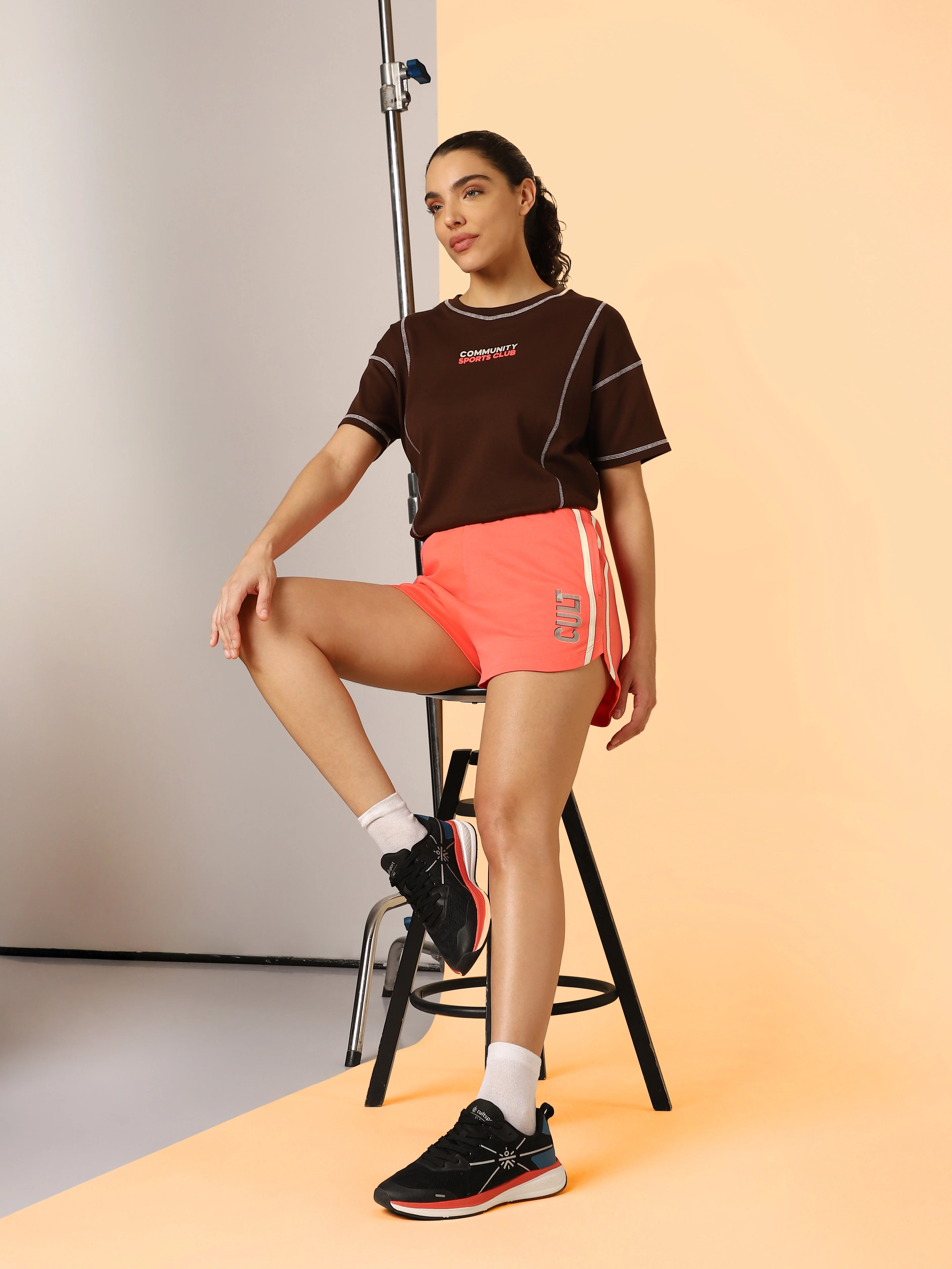 Women's Coral Club Brand Carrier Shorts - Image 3