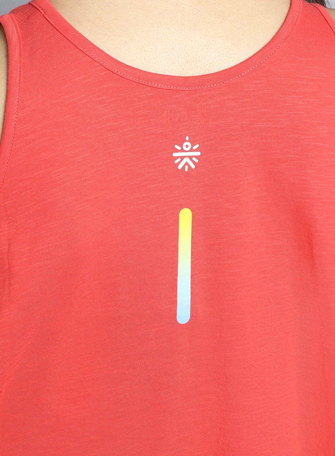 Women's Coral Dance Flow Tank - Image 8