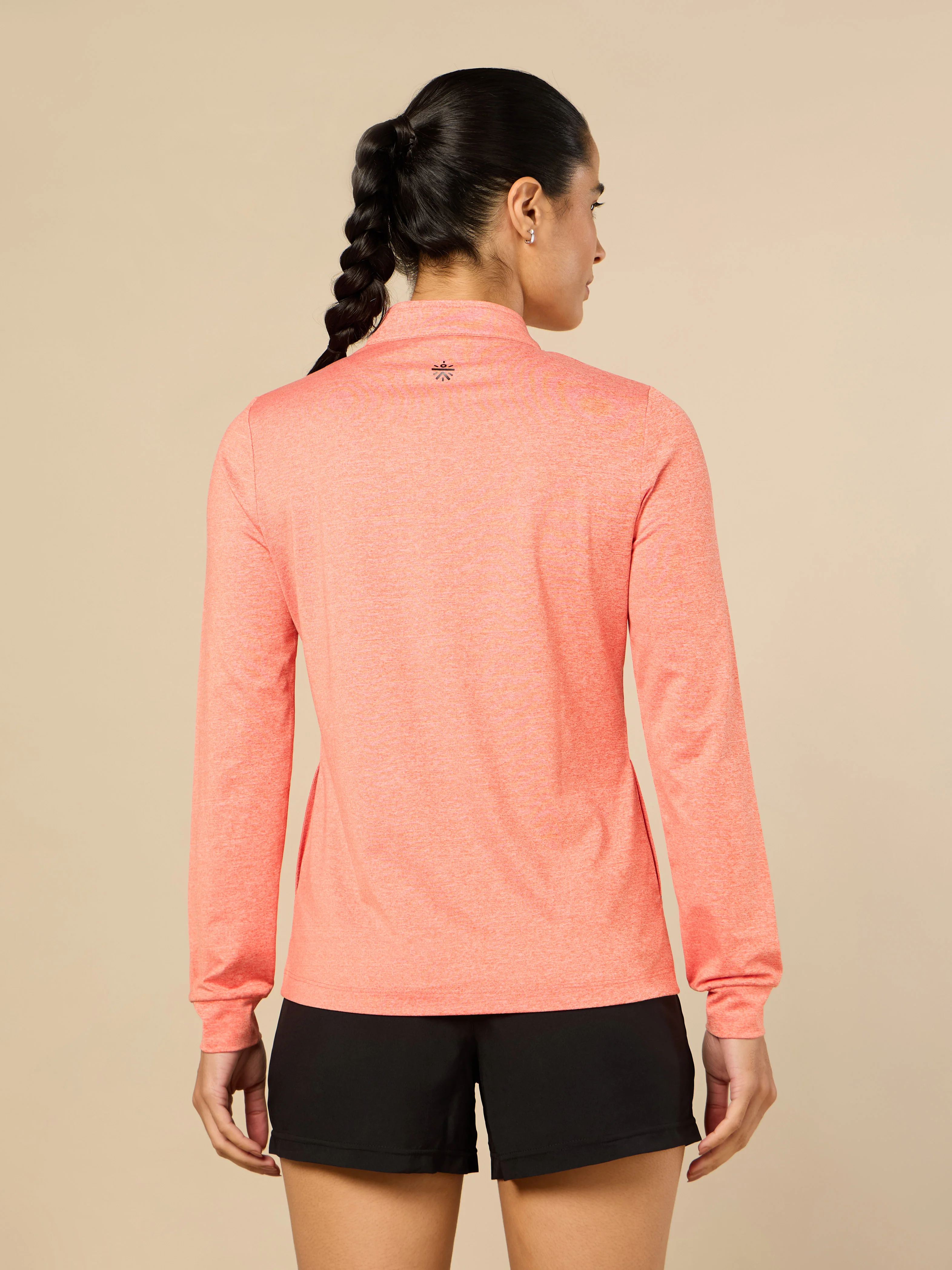 Women's Coral Melange Training Essential Jacket - Image 6