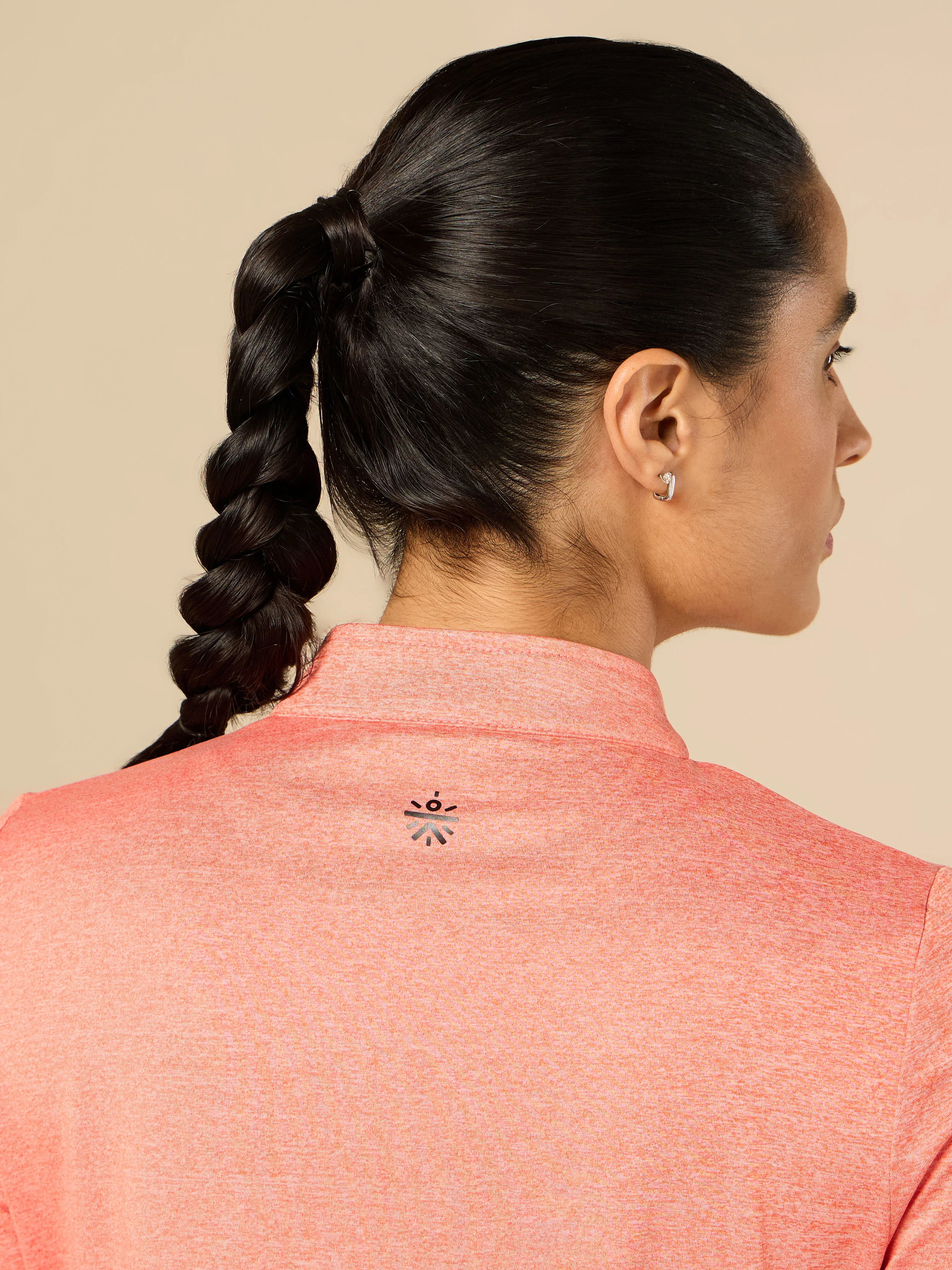 Women's Coral Melange Training Essential Jacket - Image 7