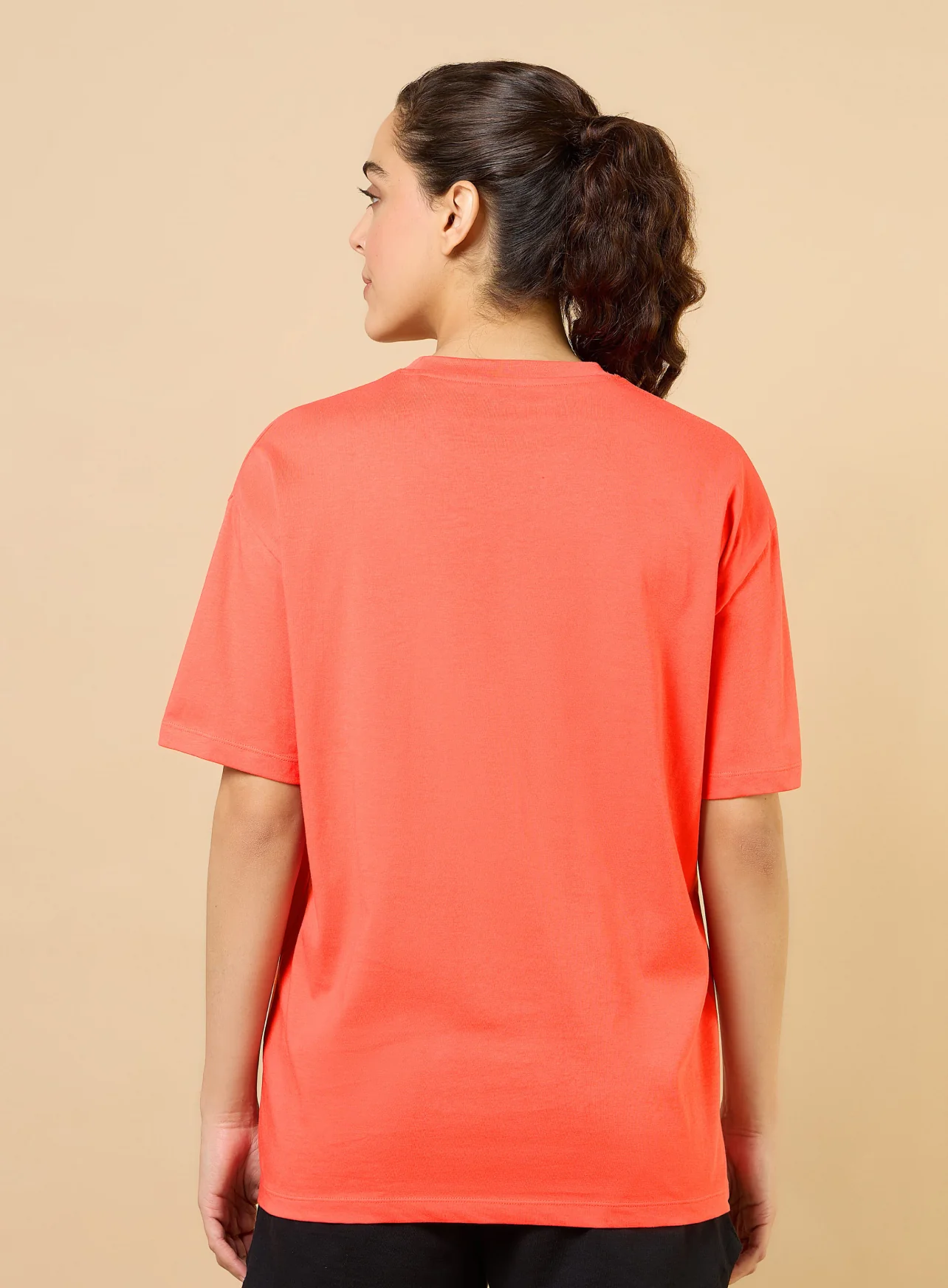 Women's Coral Power Play Relaxed fit T-shirt - Image 6