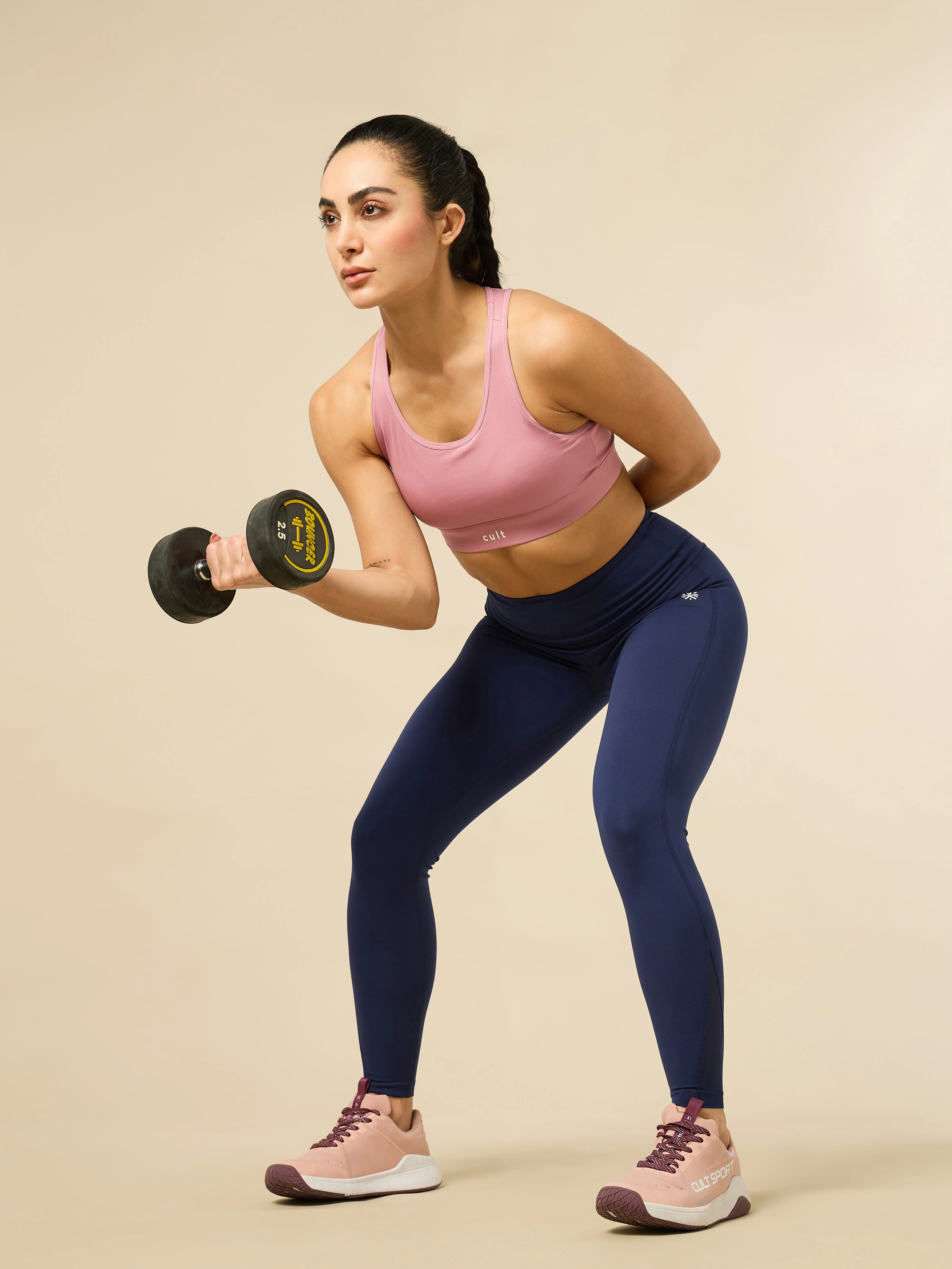 Women's Crossfit Navy COMFlex Tights - Image 3