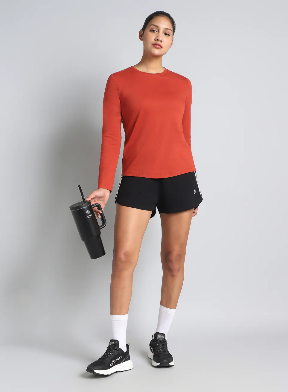 Women's Cult Essential Cotton Pack of 2 Full Sleeve T-Shirts - Image 8
