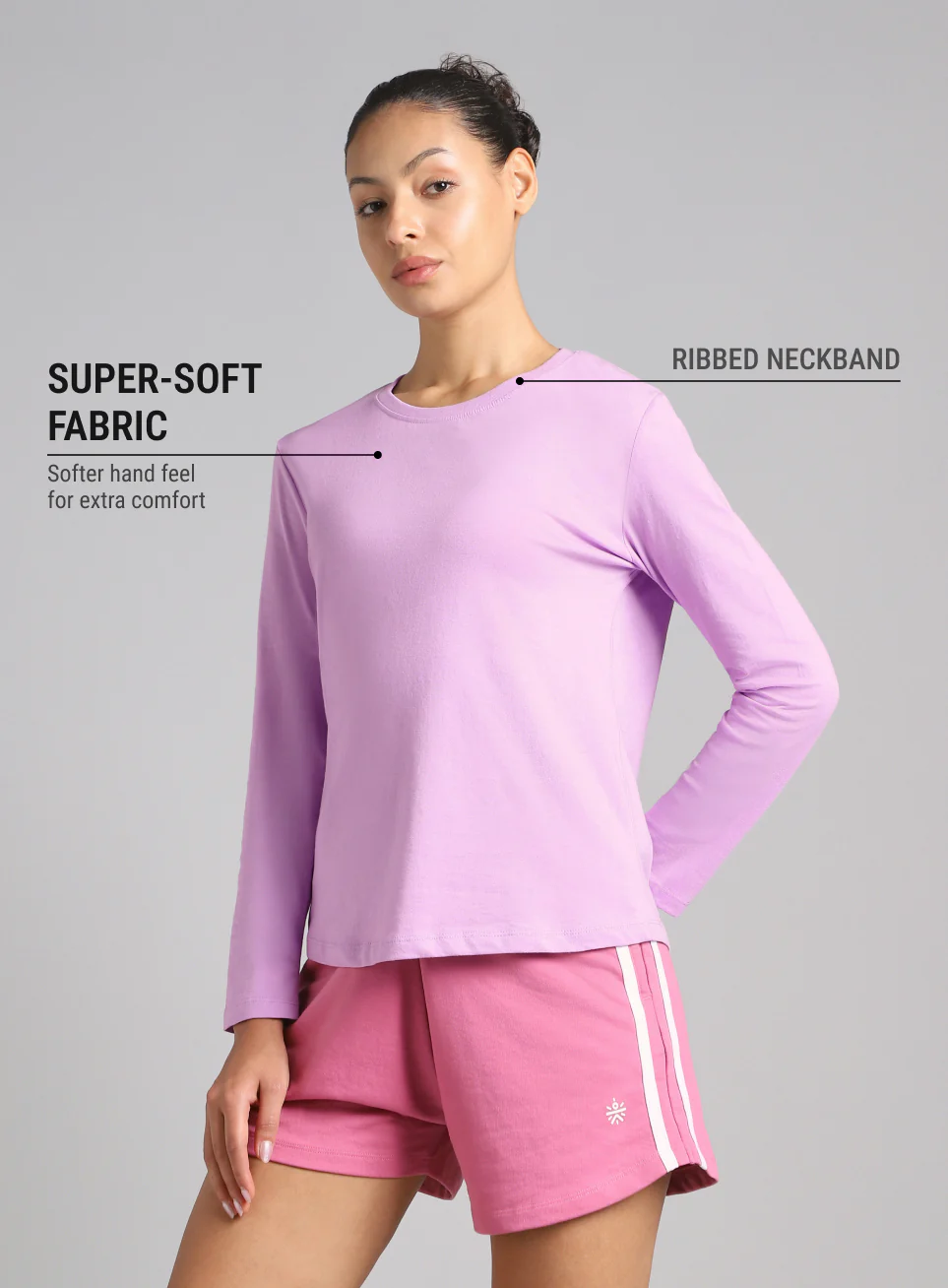 Women's Cult Essential Cotton Pack of 2 Full Sleeve T-Shirts - Image 4