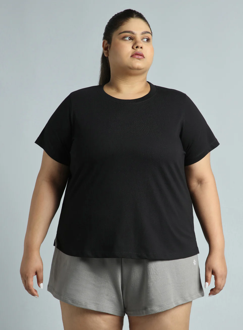 Women's Cult Essential Cotton Plus Size Pack of 2 Regular Fit T-shirts - Image 3